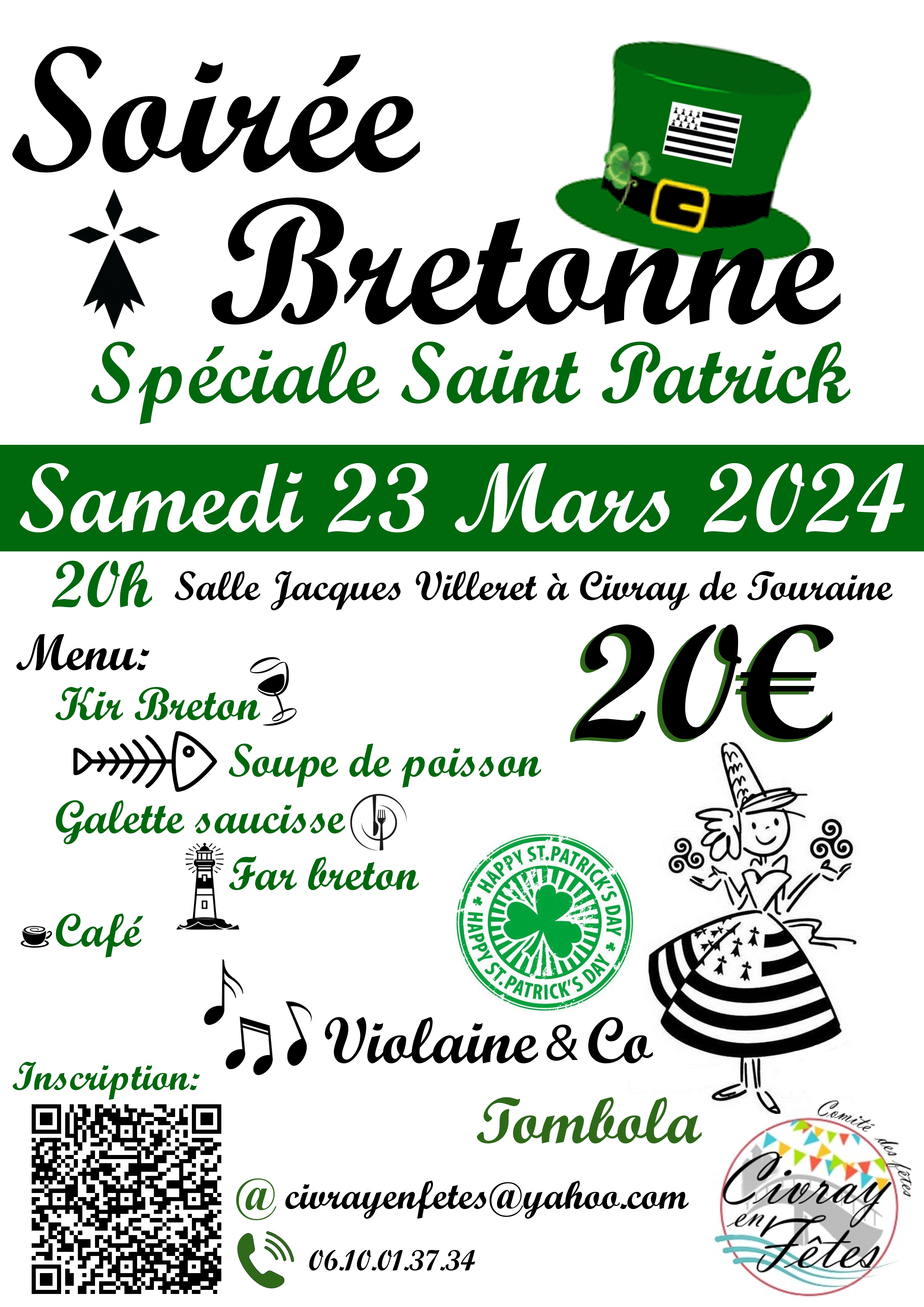 Affiche soirée bretonne2