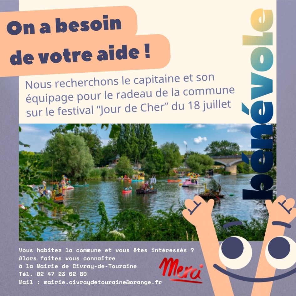 Bénévoles Jour de Cher